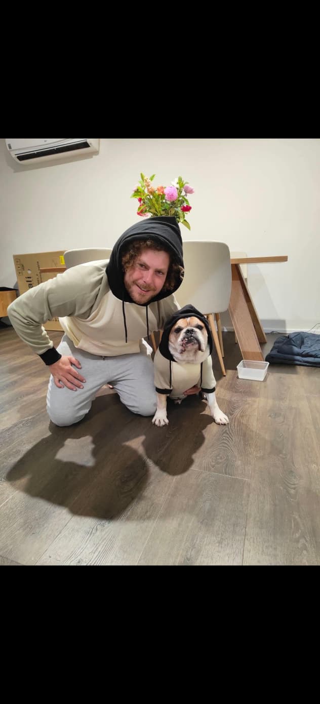 Nathan and Mac, mates first